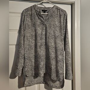 Banana Republic Animal Print Blouse